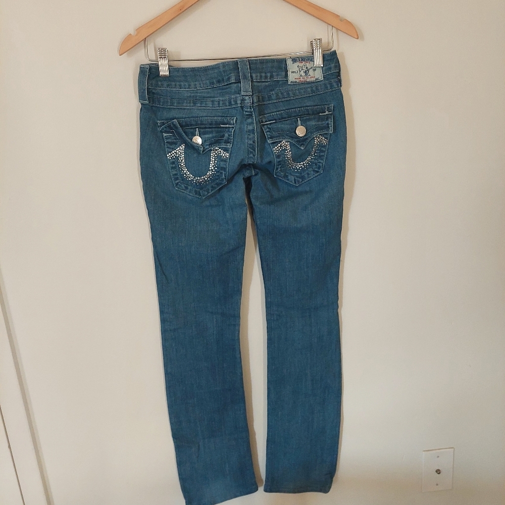 Y2K True Religion Straight Jean Size 26 - Picture 2 of 7